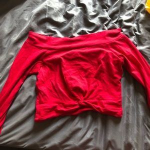 Fashion nova long sleeve crop